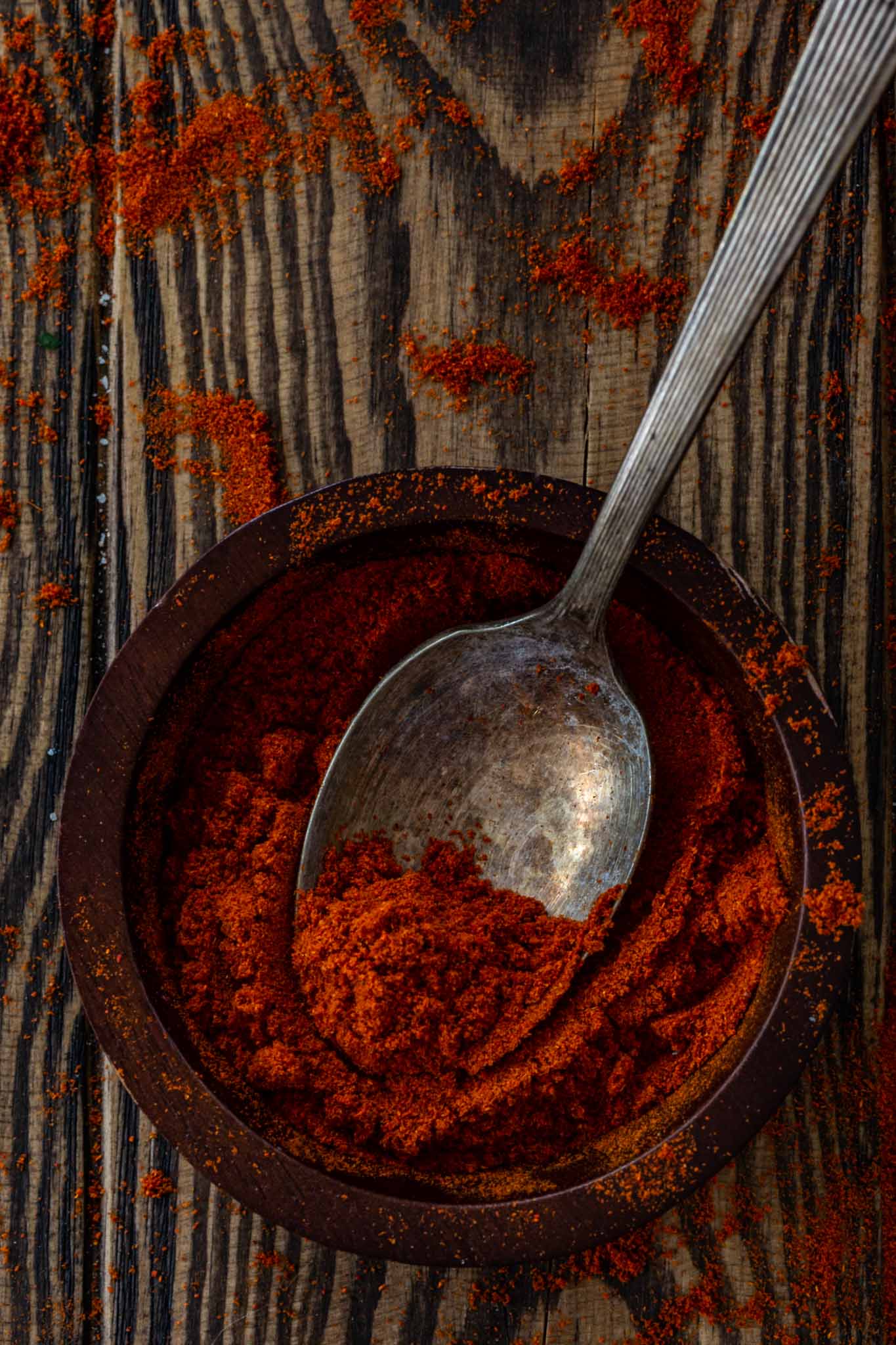 A small bowl of paprika