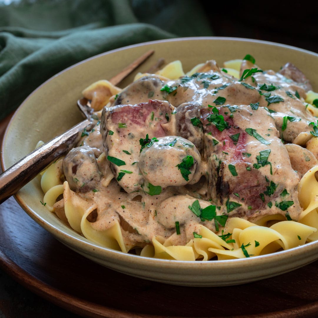 Classic Beef Stroganoff