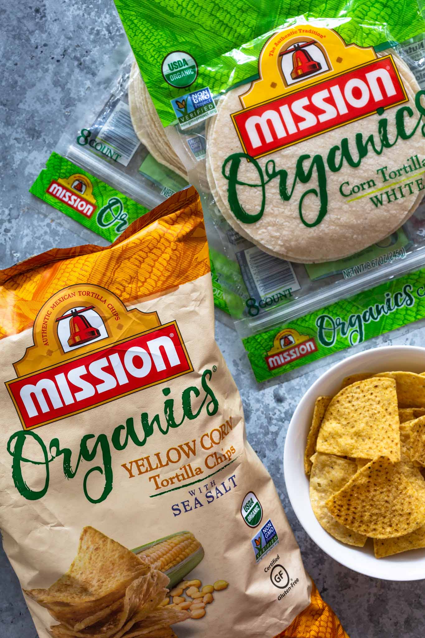 Mission Organics Tortilla Chips 