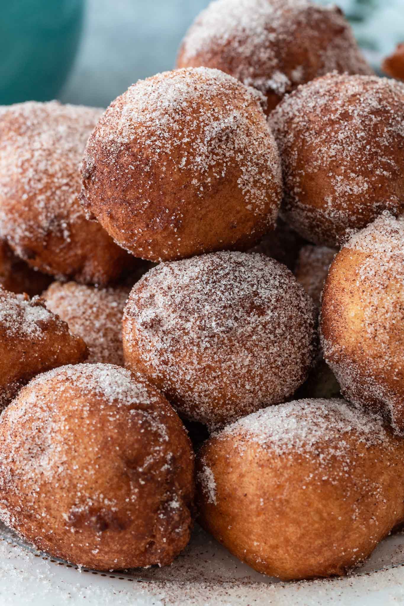 A pile of Brazilian doughnuts.