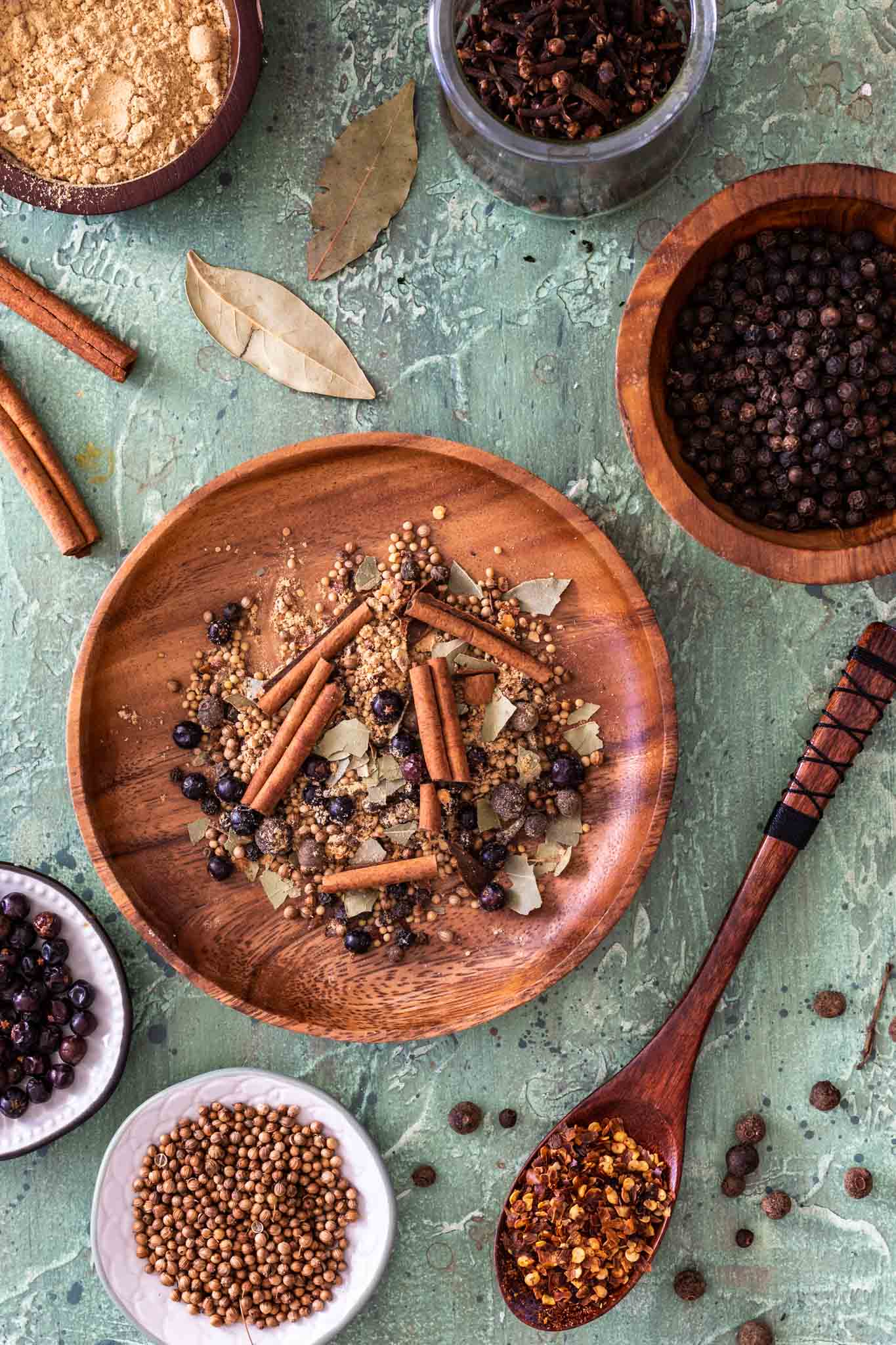 Pickling spices for corned beef