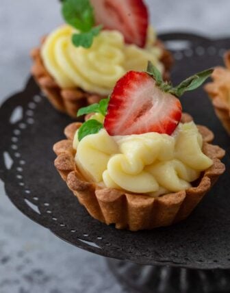 Brazilian Strawberry Tartlets (Tortinhas de Morango)