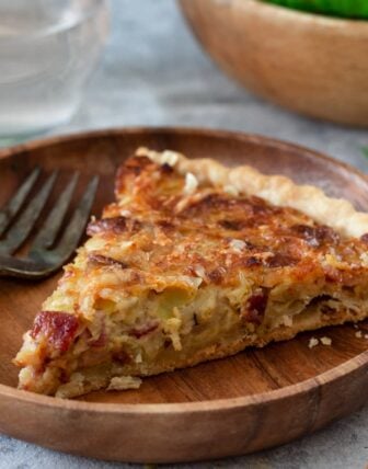 Flamiche aux Poireaux (French Leek Tart)