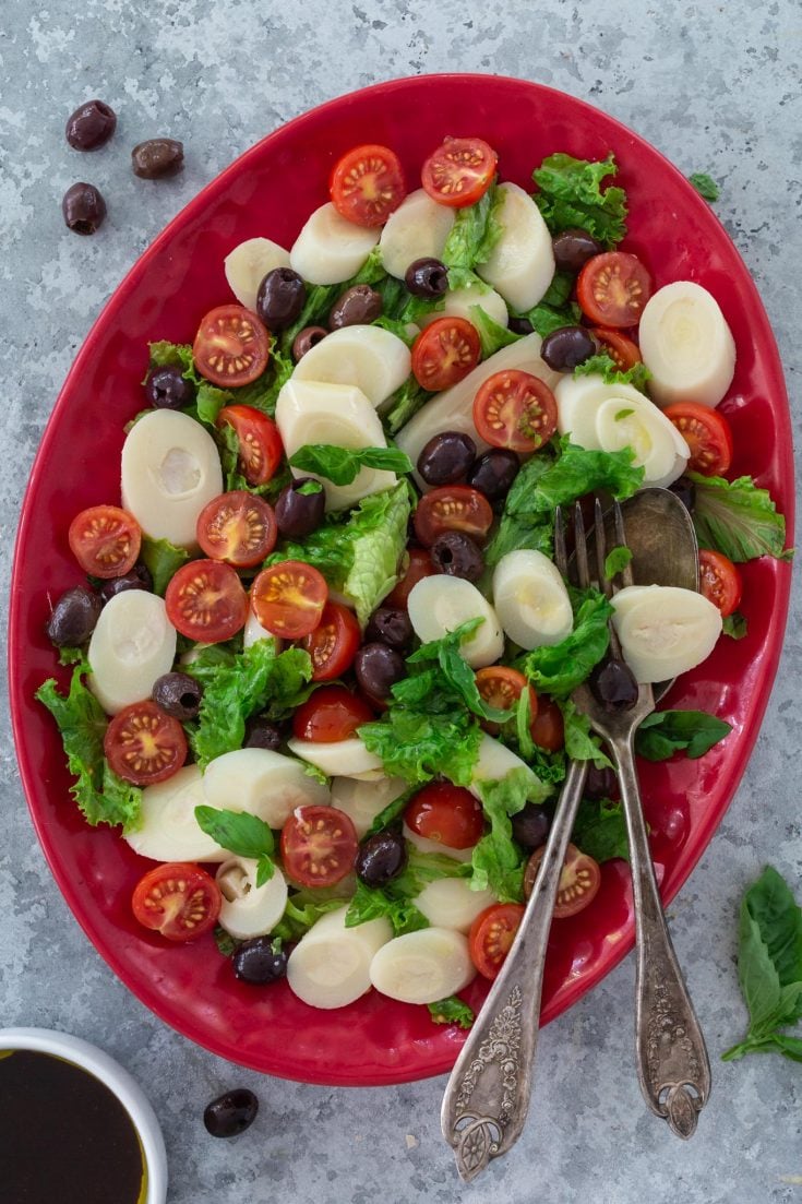 Hearts of Palm Salad with Cherry Tomatoes and Olives Olivia's Cuisine