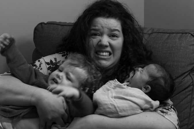 Motherhood chaos!