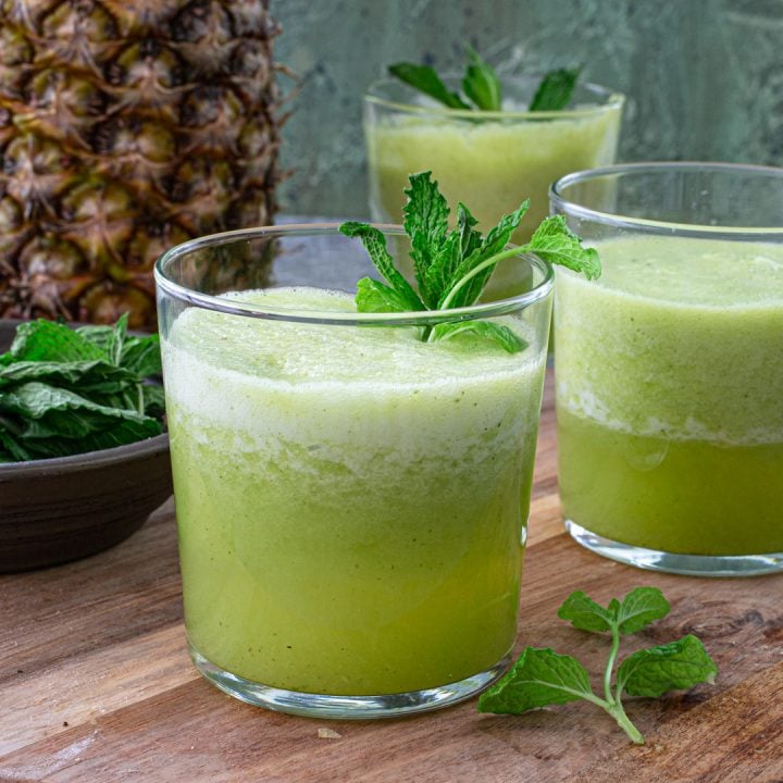 benefits of pineapple mint juice