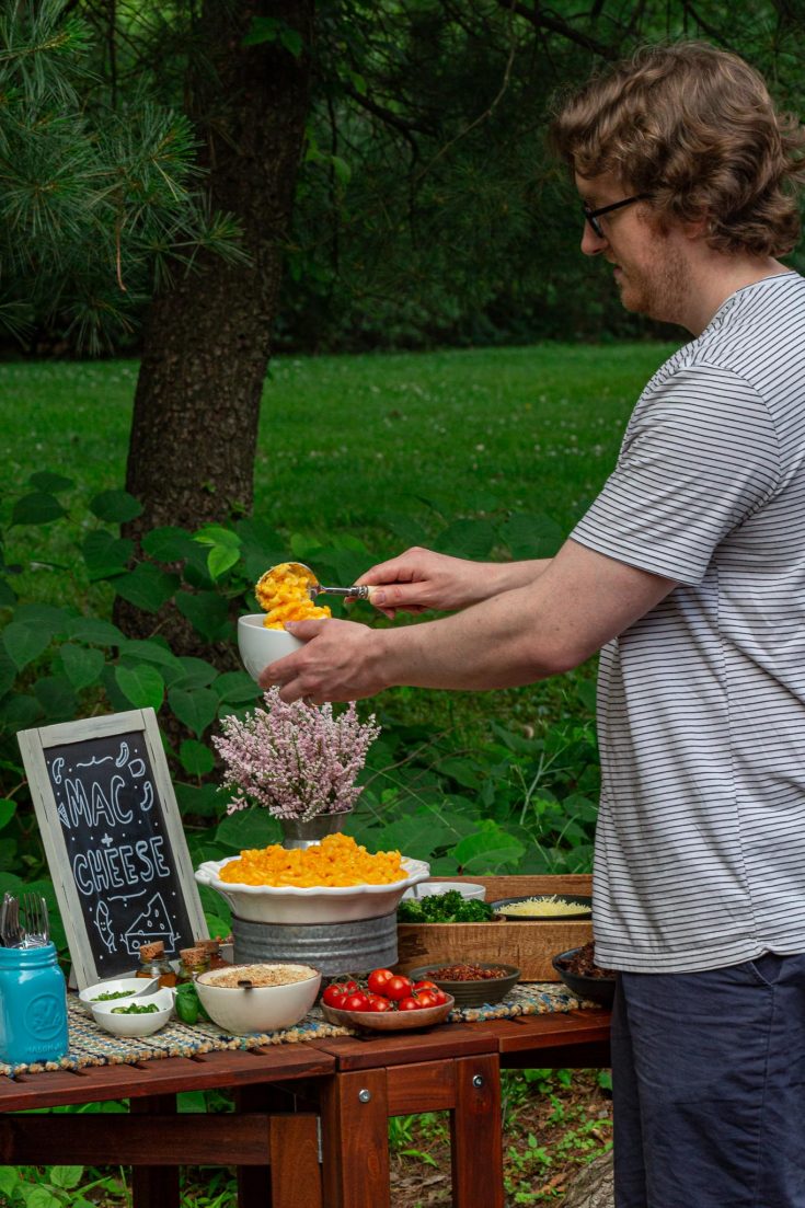 MakeYourOwn Mac and Cheese Bar Olivia's Cuisine