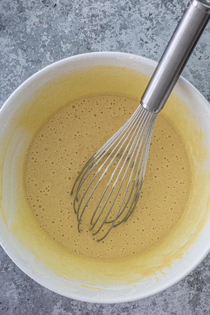 Sponge cake batter