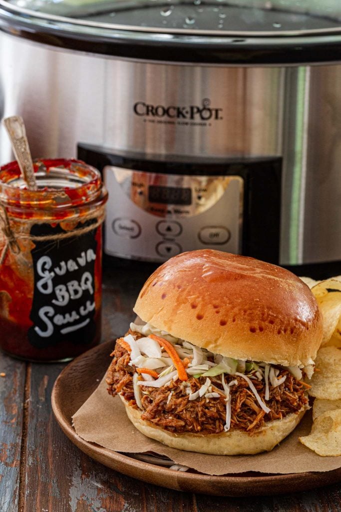 Crockpot BBQ Pulled Chicken