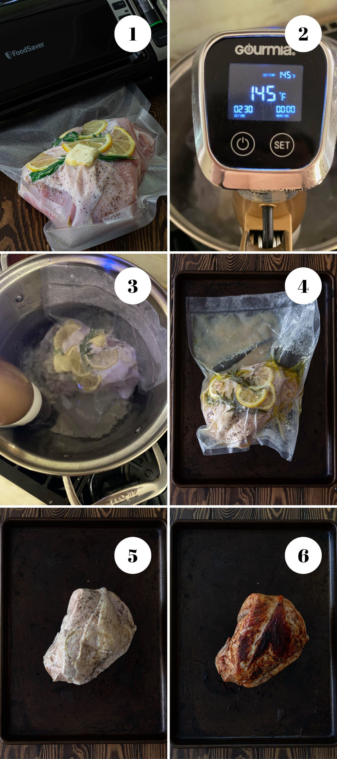 How to cook turkey sous vide.