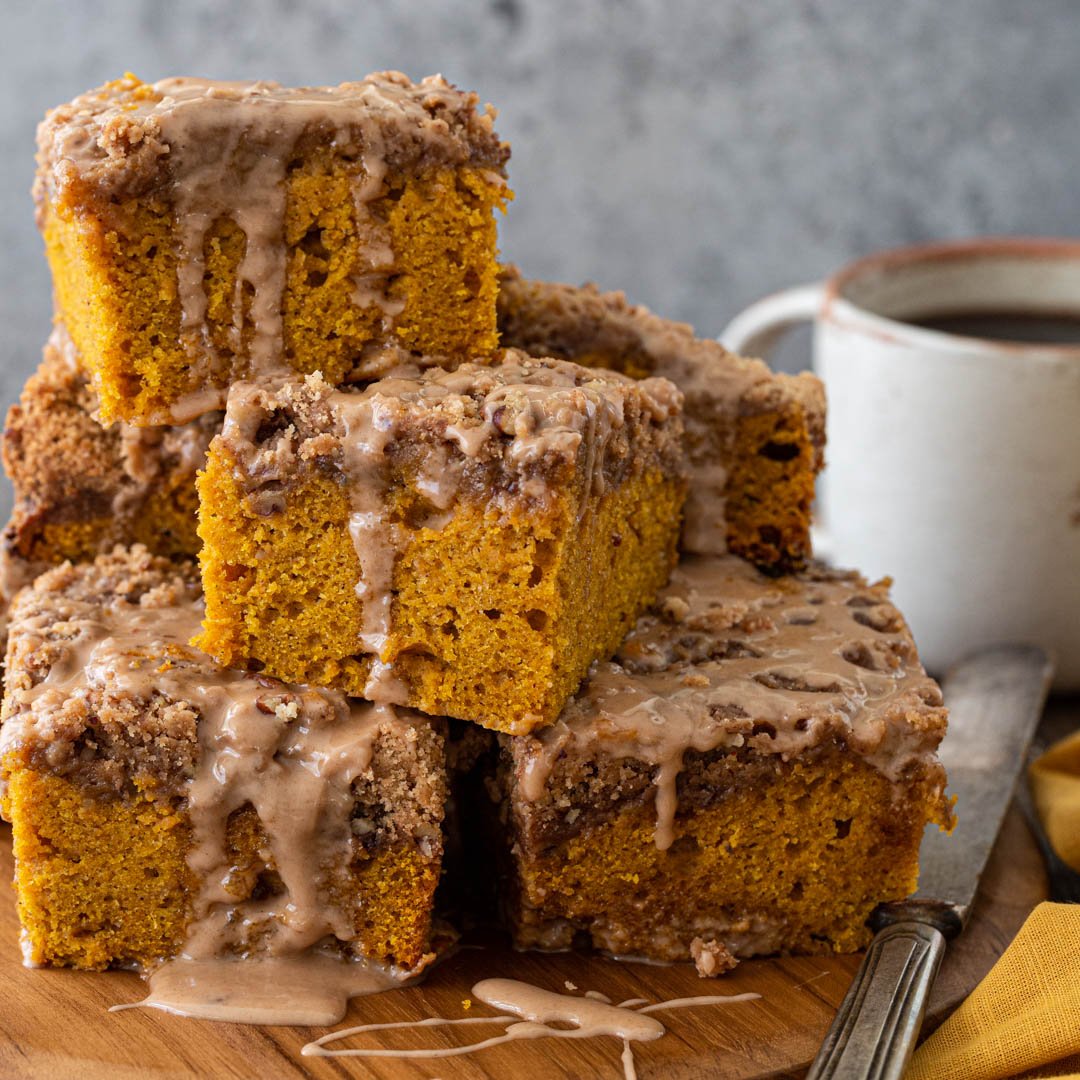 Slow Cooker Pumpkin Coffee Cake - 49