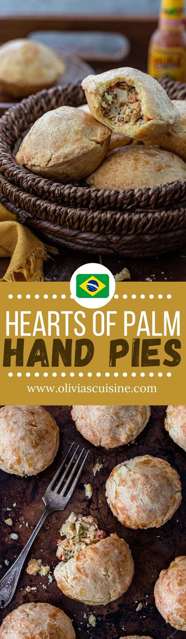 Hearts of Palm Hand Pies (Empadinhas de Palmito) Olivia's Cuisine