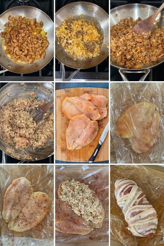 How to make stuffed chicken breast