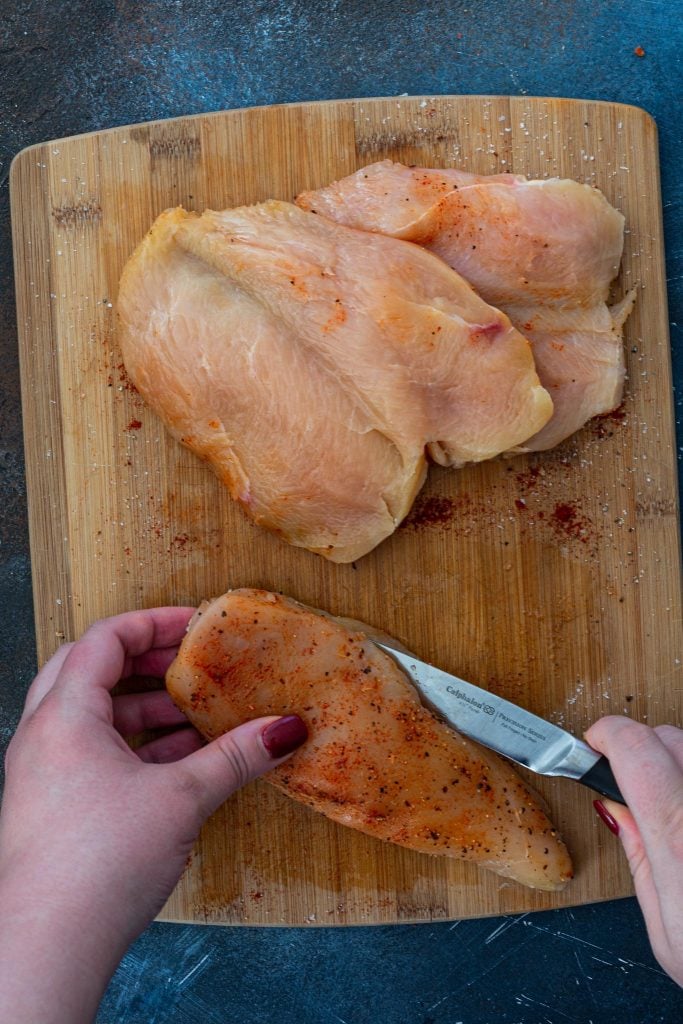 How to butterfly chicken breast