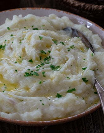 Garlic Yuca Mash