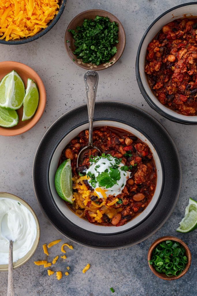 Turkey and beans chili