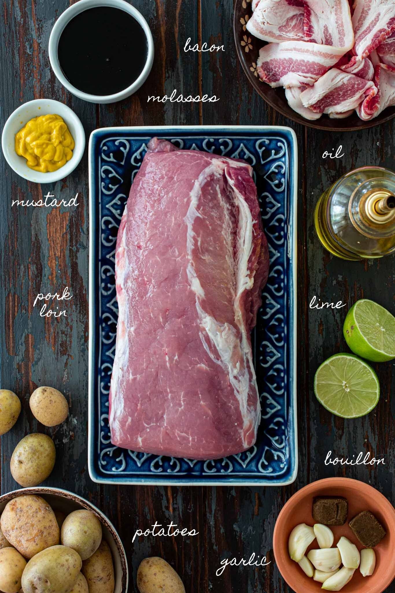 MolassesMustard Glazed Pork Loin Roast Olivia's Cuisine