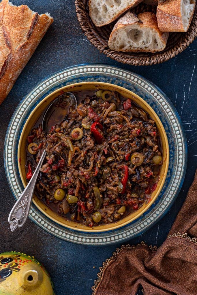 Eggplant caponata