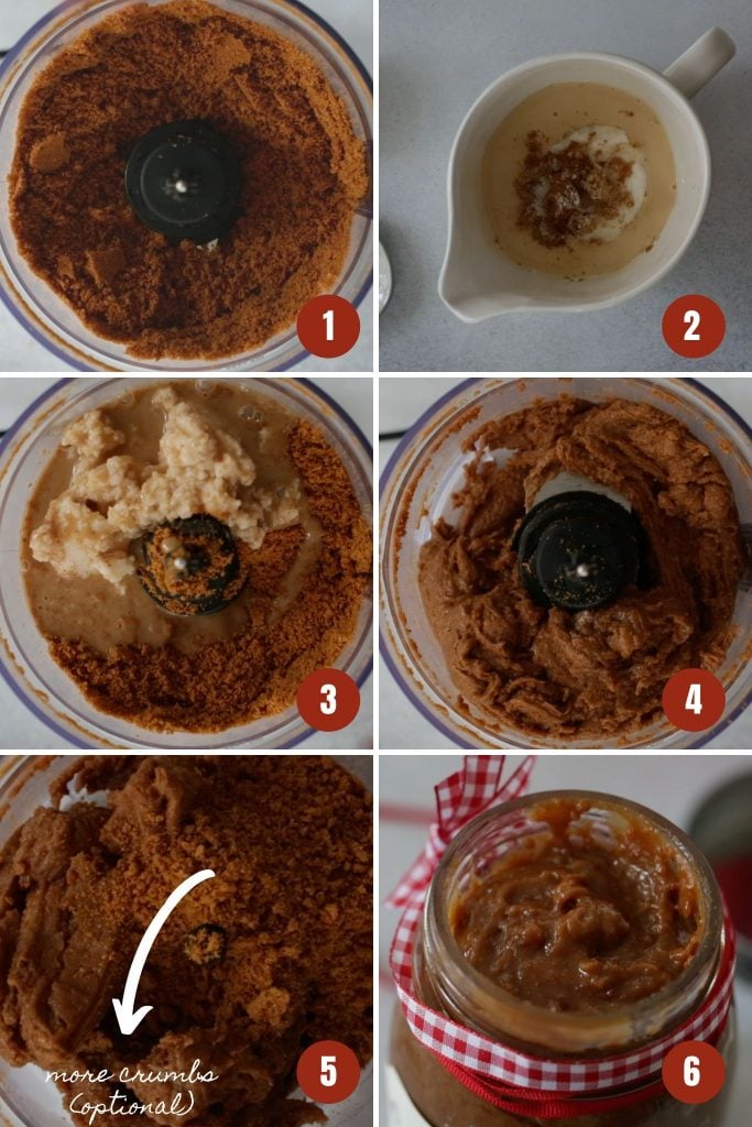 How to make cookie butter.