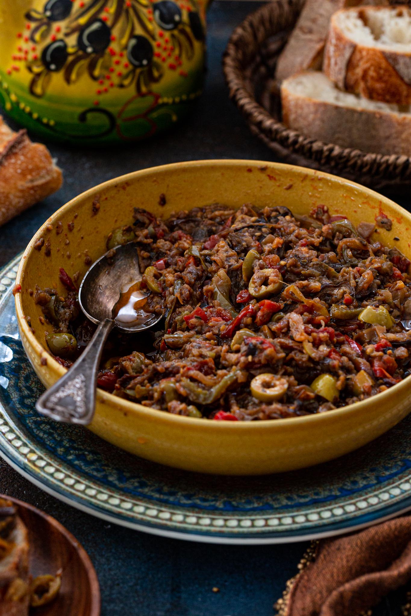 Eggplant Caponata Antipasto Recipe Olivia's Cuisine