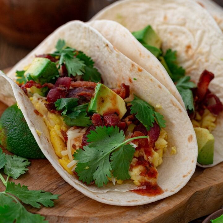 Low Carb Breakfast Tacos