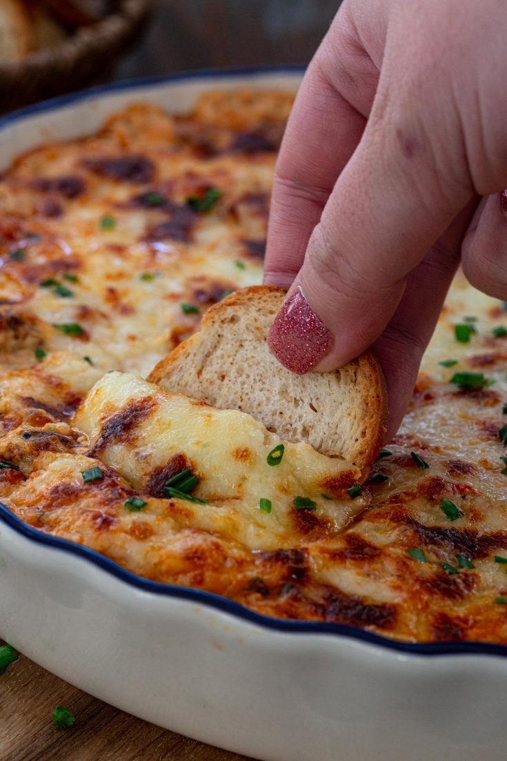 Cheesy Chorizo Dip Recipe Olivia's Cuisine