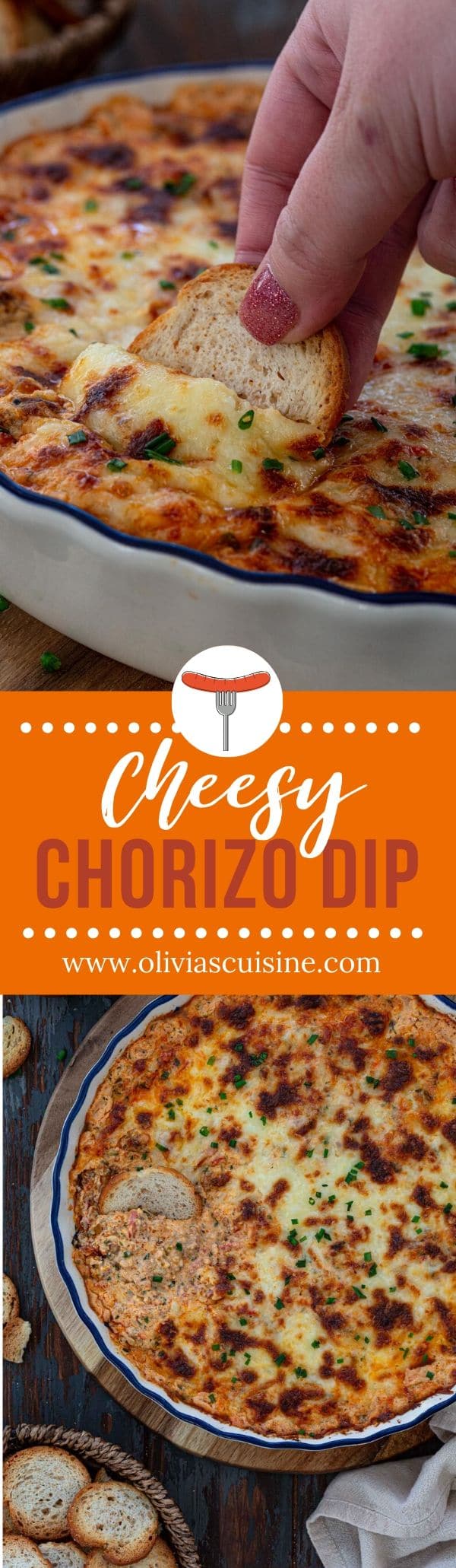 Cheesy Chorizo Dip Recipe Olivia's Cuisine