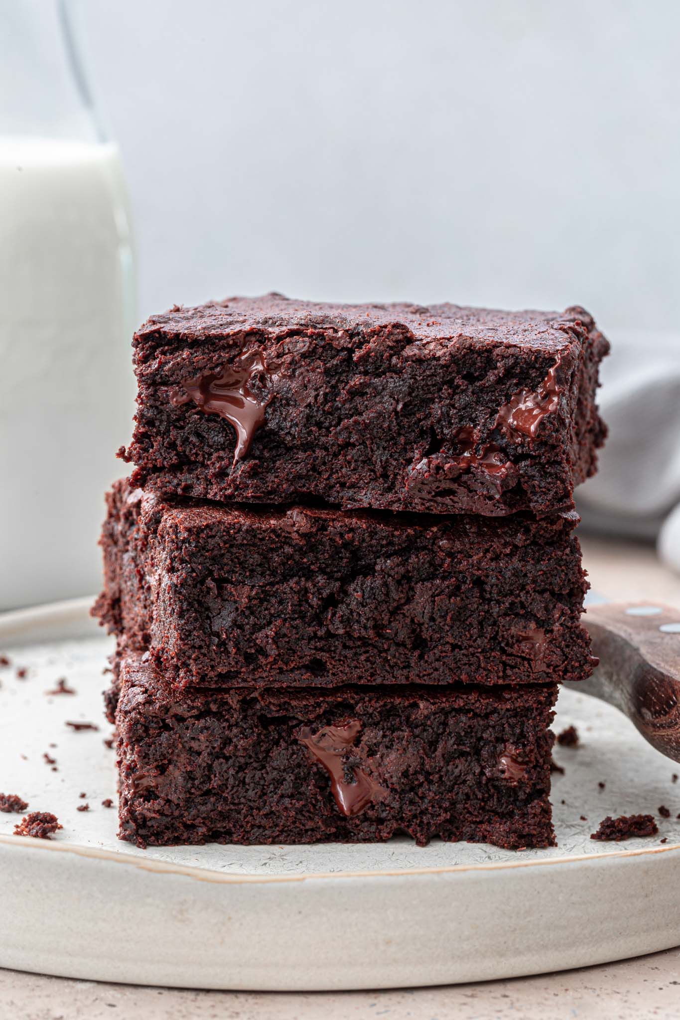 Homemade Fudgy Brownies Recipe - Olivia's Cuisine