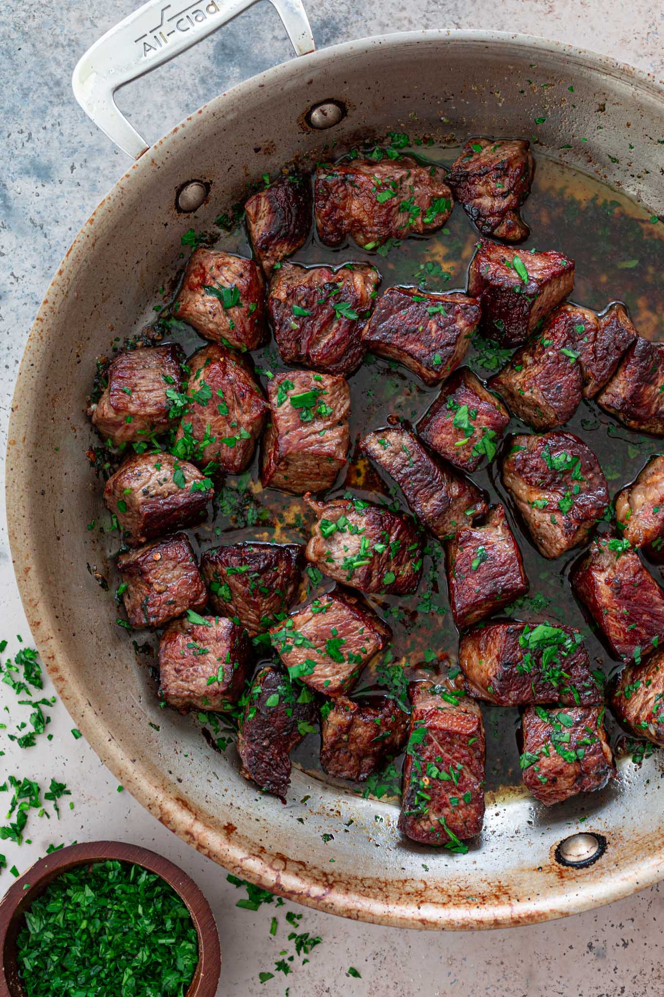 Garlic Butter Steak Bites Recipe (Low Carb) Olivia's Cuisine