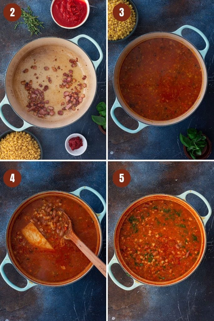 Classic Italian Pasta e Fagioli Soup - 68