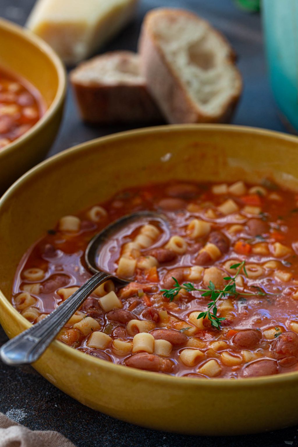 Classic Italian Pasta e Fagioli Soup - Olivia&amp;#39;s Cuisine