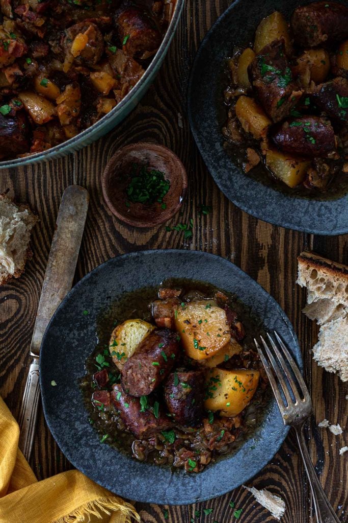 Hearty Irish stew.