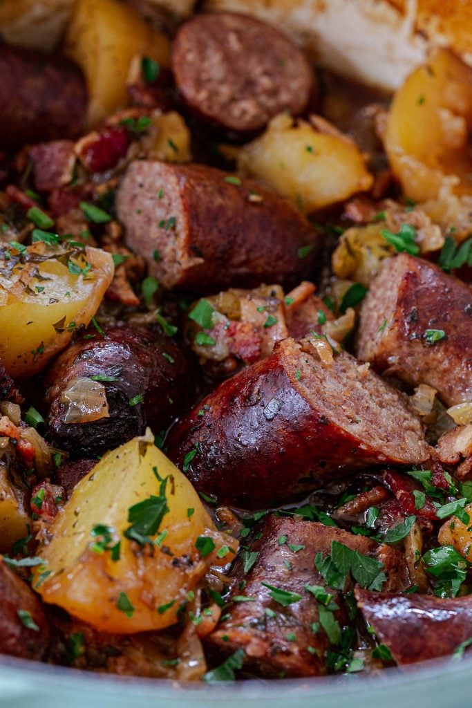 Dublin Coddle, an Irish classic.