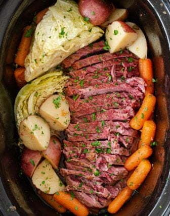 Slow Cooker Corned Beef and Cabbage