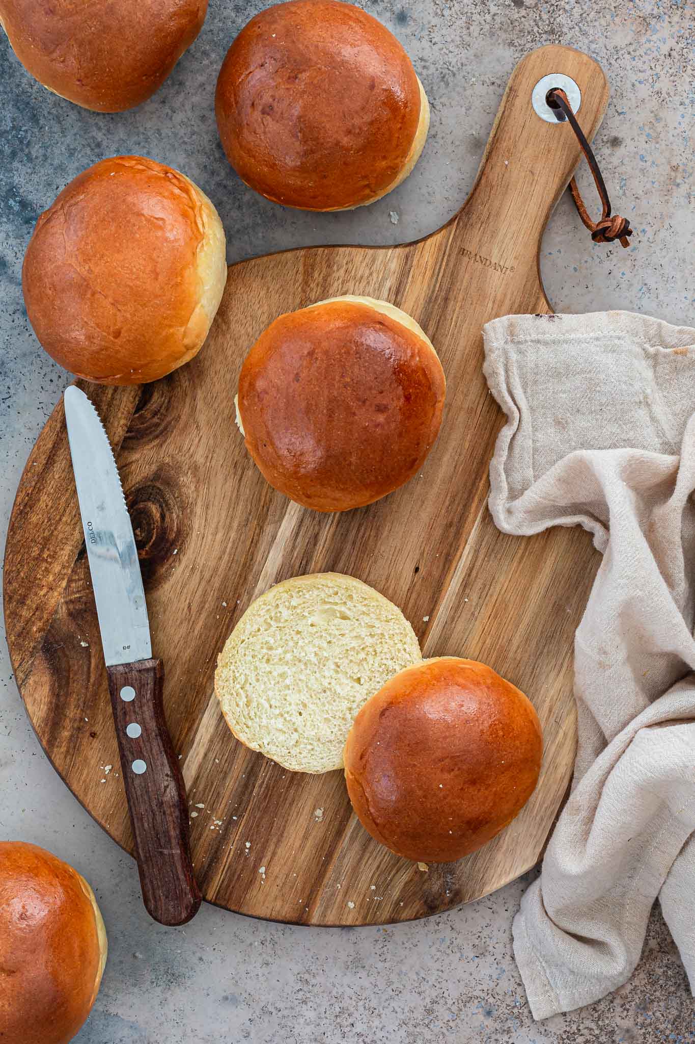 The Fluffiest Brioche Buns Recipe Olivia's Cuisine
