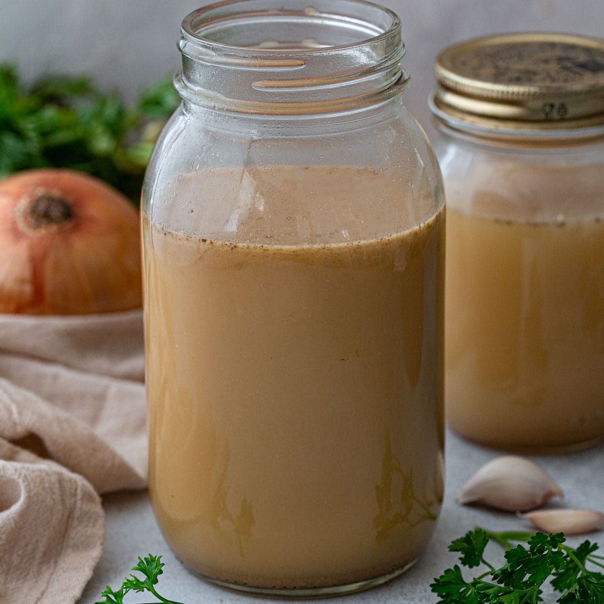 Homemade Chicken Stock Recipe - Olivia's Cuisine
