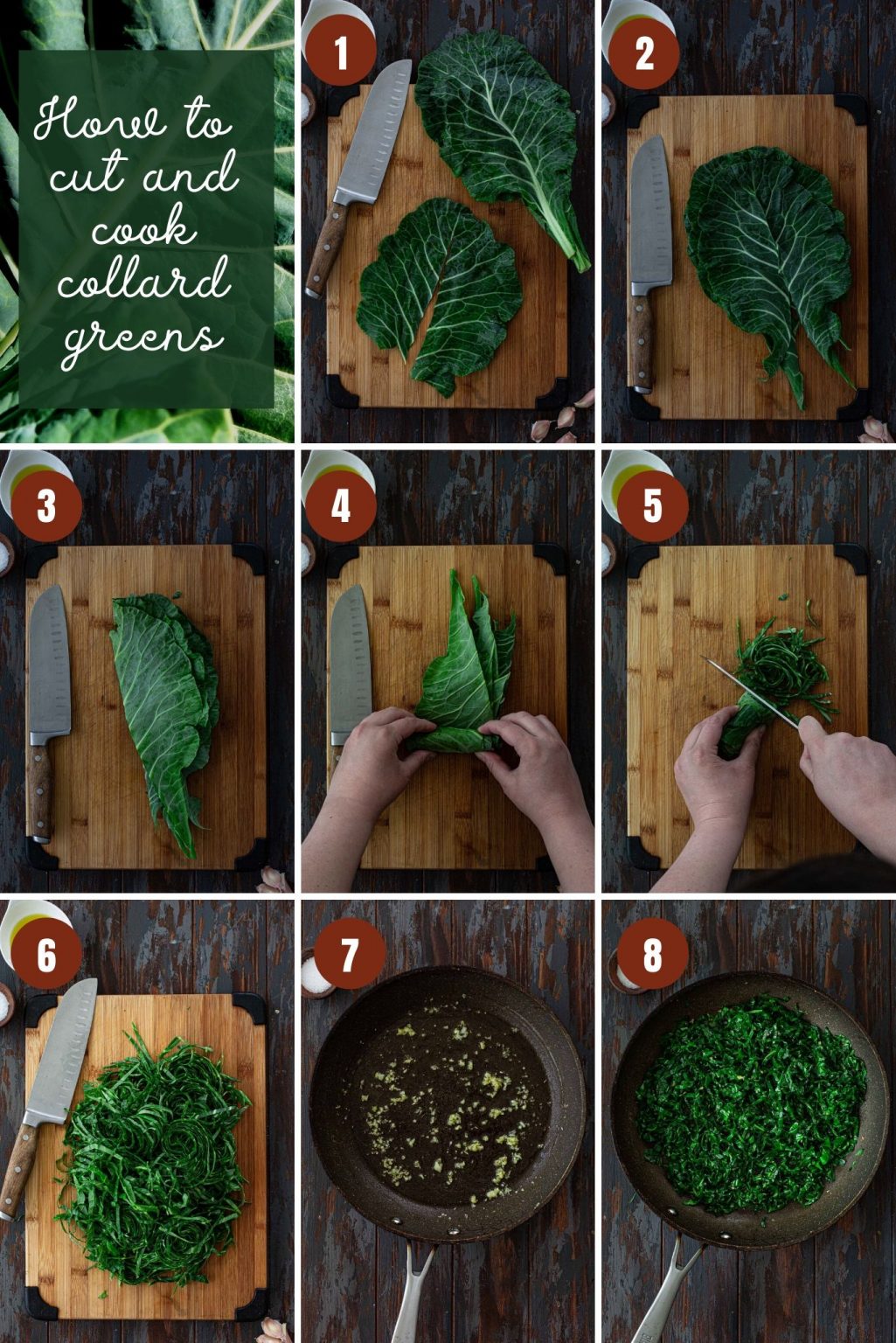 Brazilian Garlicky Collard Greens Recipe Olivia's Cuisine
