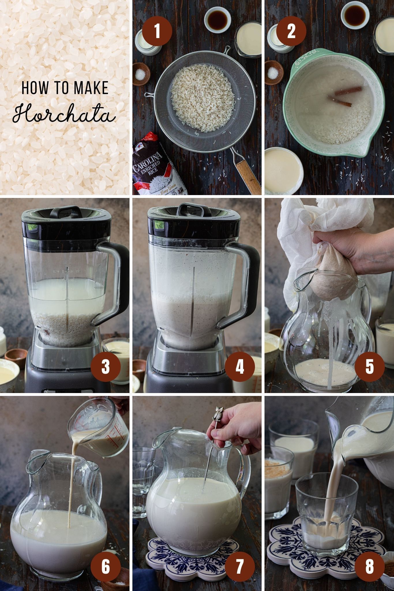 Homemade Mexican Horchata Recipe Olivia's Cuisine
