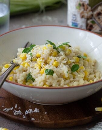 Sweet Corn Risotto