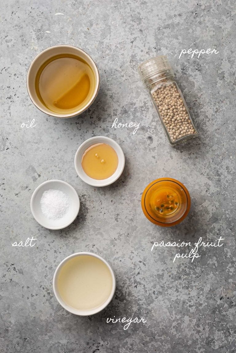 Passion Fruit Vinaigrette Salad Dressing Olivia's Cuisine