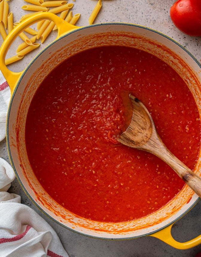 Homemade Tomato Sauce From Scratch Olivia's Cuisine