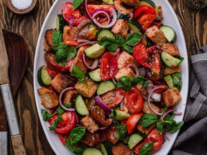 Panzanella Salad Tuscan Bread And Tomato Salad Olivia S Cuisine