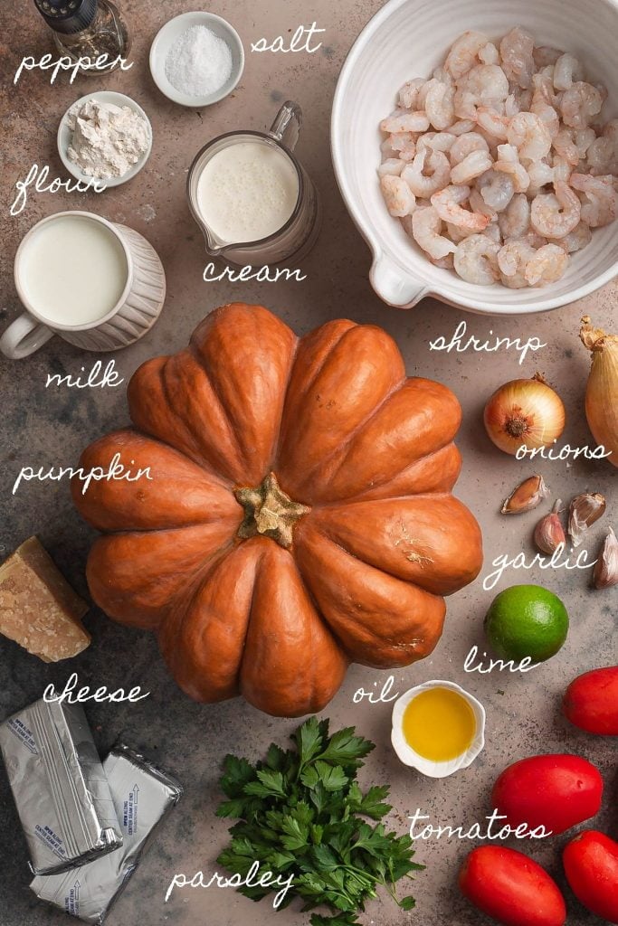 Camar o na Moranga  Brazilian Shrimp Stuffed Pumpkin  - 38
