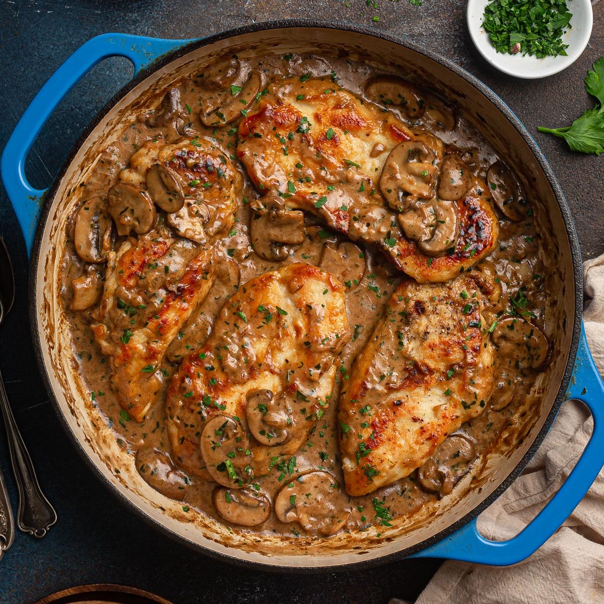 Chicken Marsala Recipe (One Pan) - Olivia's Cuisine