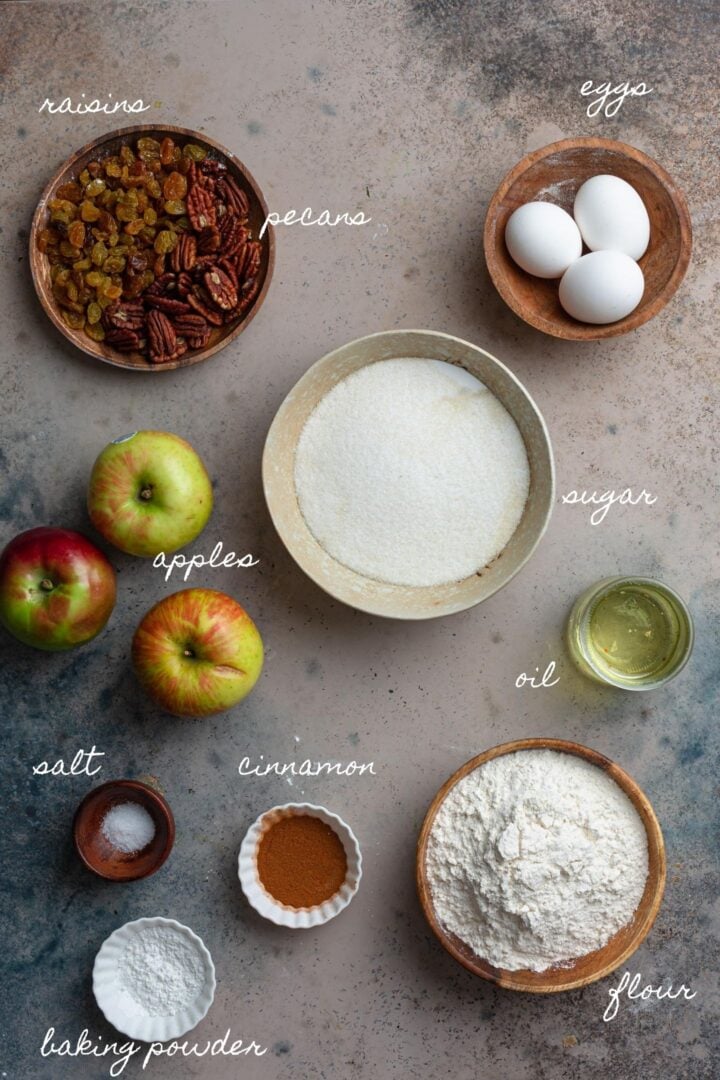 A photo of the ingredients.