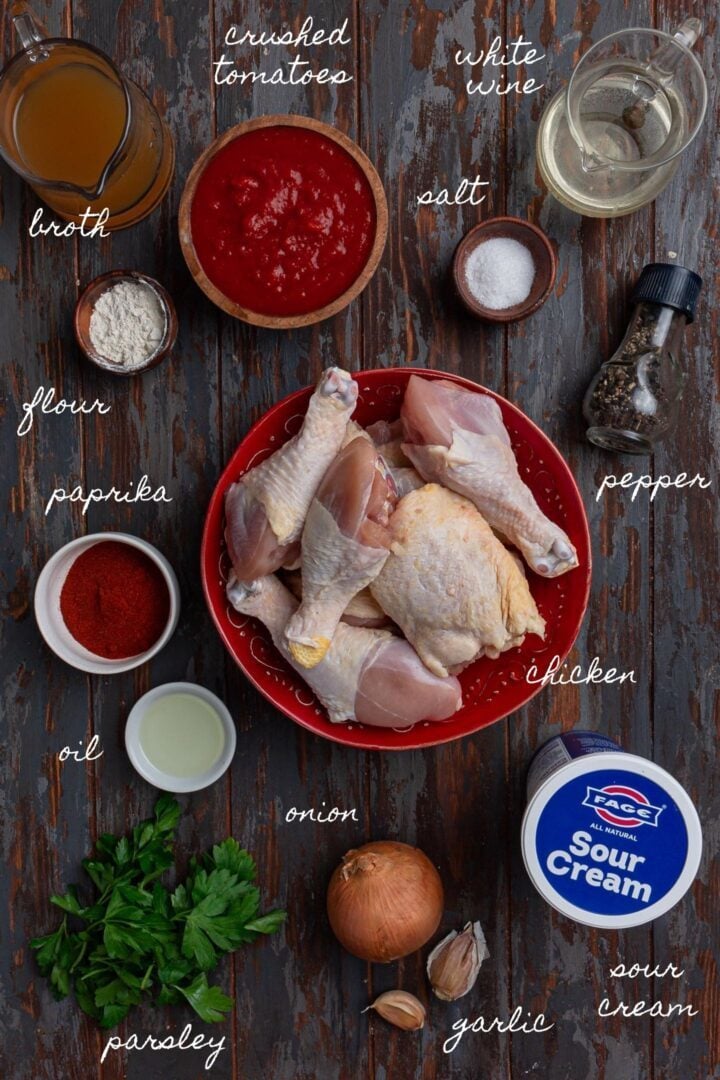 A photo of all the ingredients.