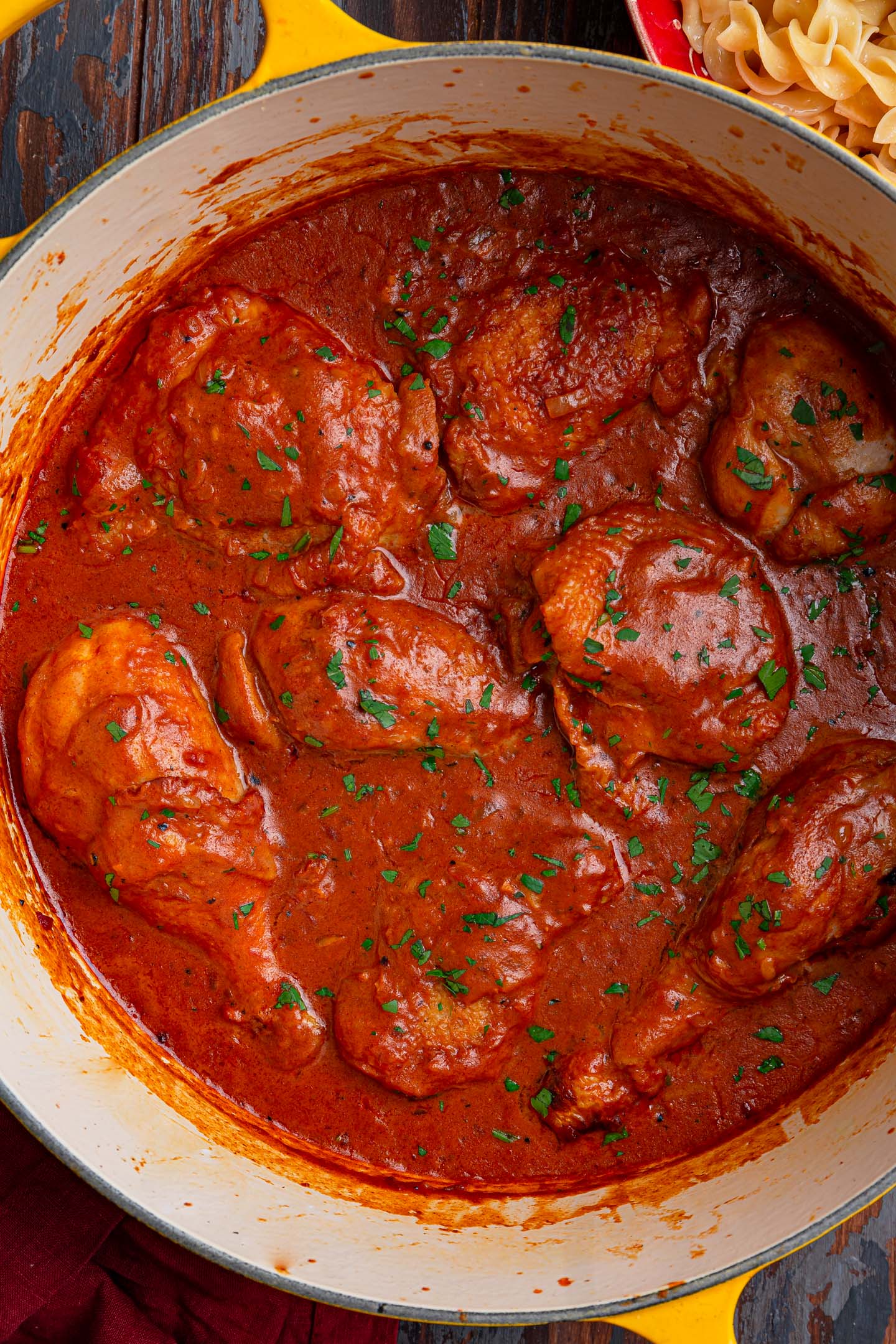 Chicken Paprikash Recipe (Paprika Chicken) - Olivia's Cuisine 