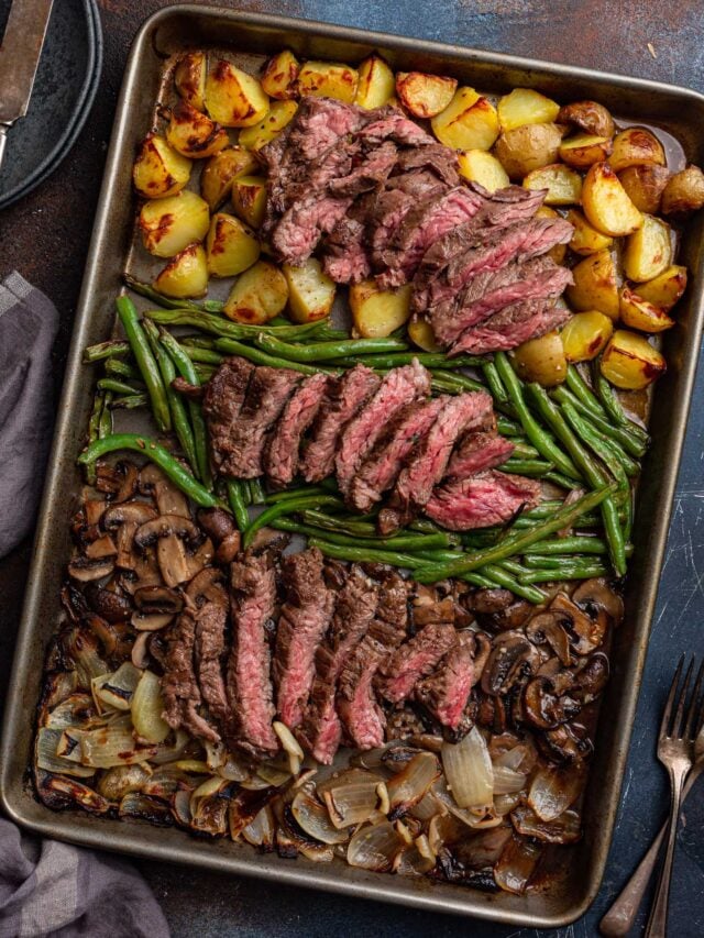 SHEET PAN STEAK AND VEGGIES Olivia's Cuisine