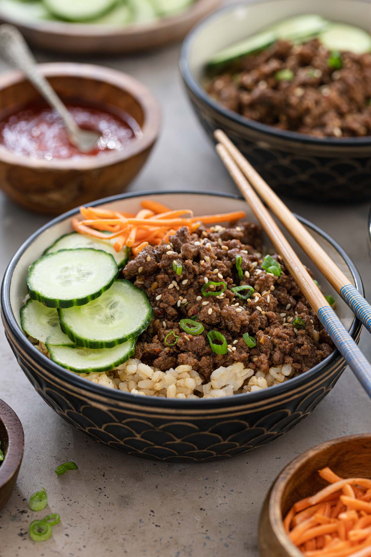 Korean Beef Bowls (Quick and Easy) Olivia's Cuisine
