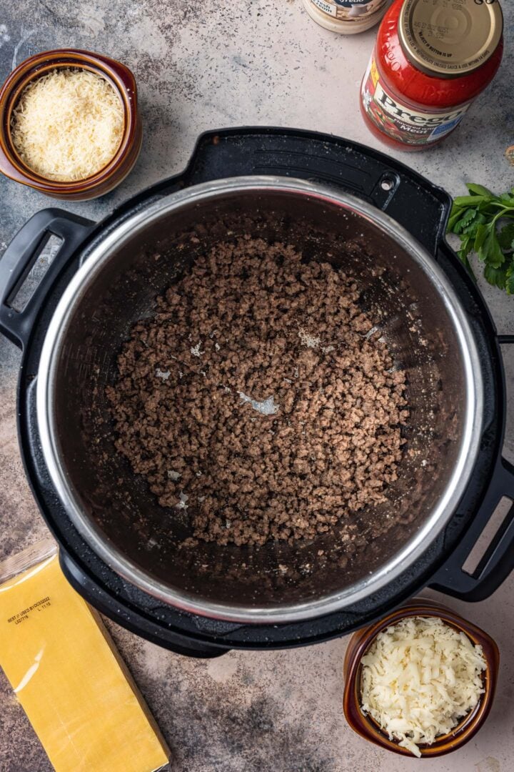 Pressure Cooker Lasagna Recipe  Prepless   - 25